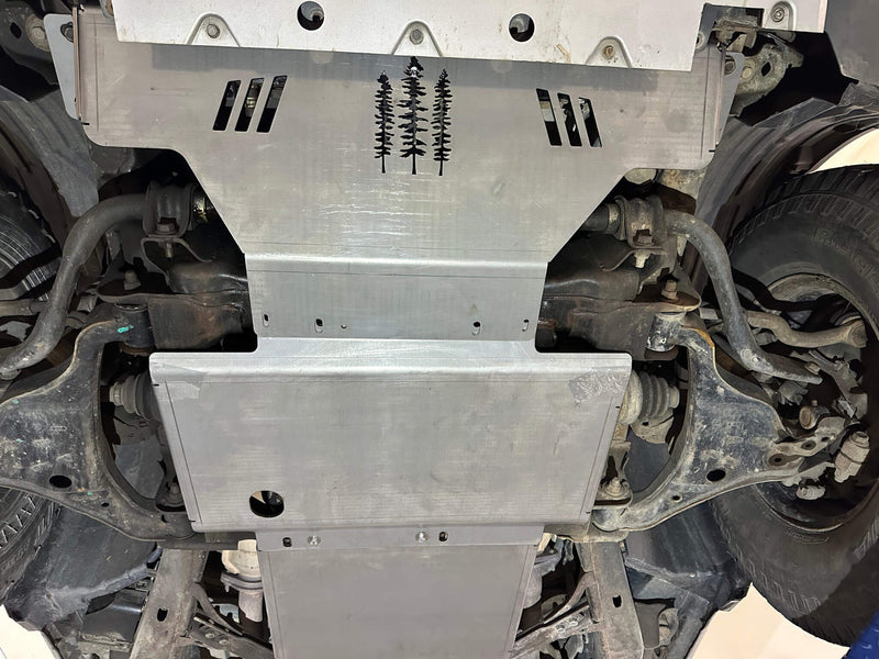 2005+ Nissan Frontier Xterra Pathfinder Skid Plate Set - Photo 5