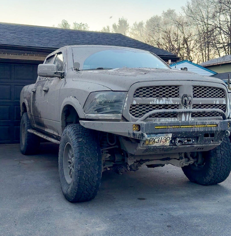 4th Gen Dodge Ram 1500 Flat Top Front Bumper Kit - Photo 3