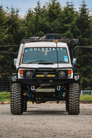 70 Series Land Cruiser High Cut Front Bumper Kit - Photo 18