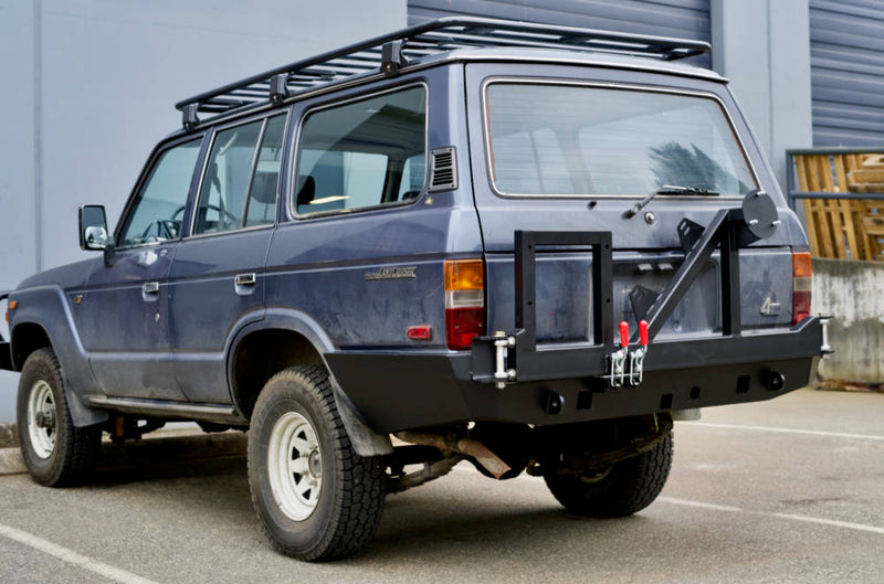 60 Series Land Cruiser High Clearance Rear Bumper Kit - Photo 4