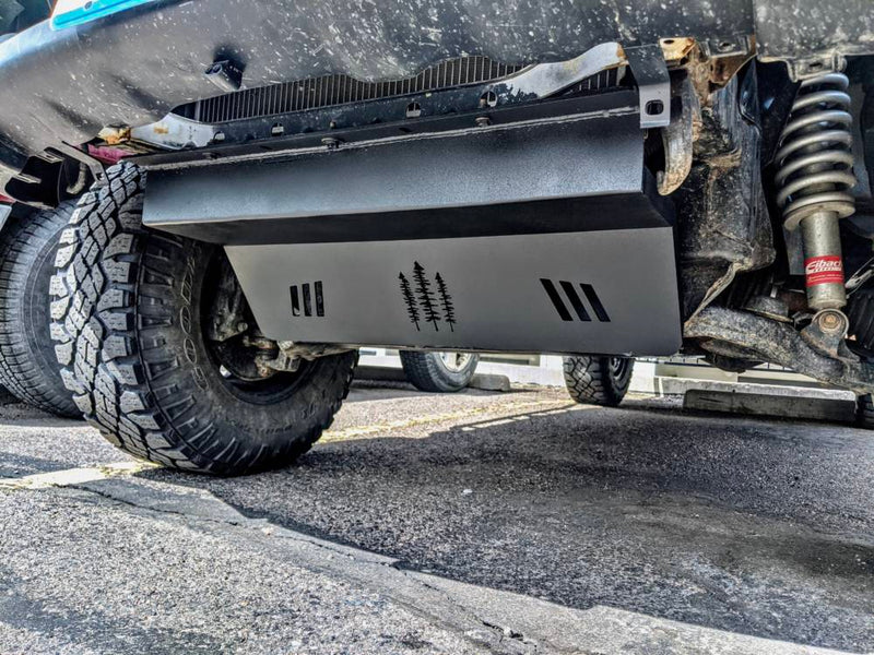 3rd Gen 4Runner / Hilux Surf Drivetrain Skid Plate Kit - Photo 1