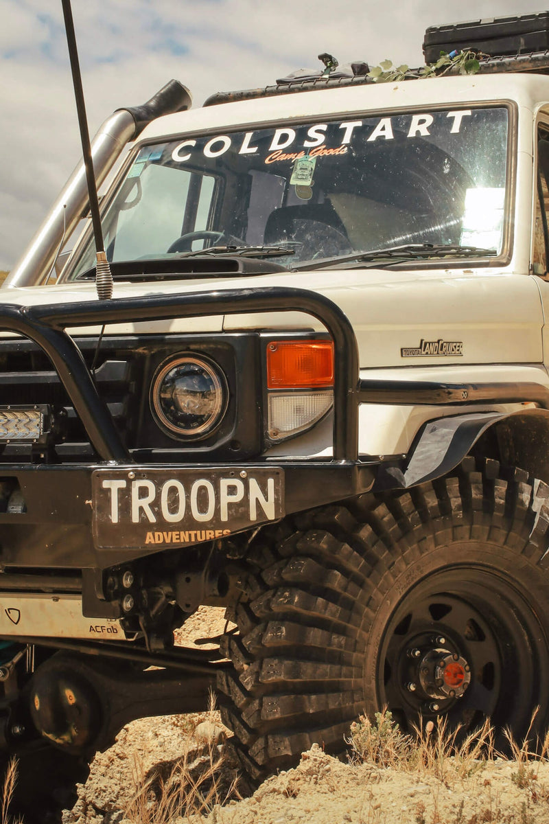 70 Series Land Cruiser High Cut Front Bumper Kit - Photo 12