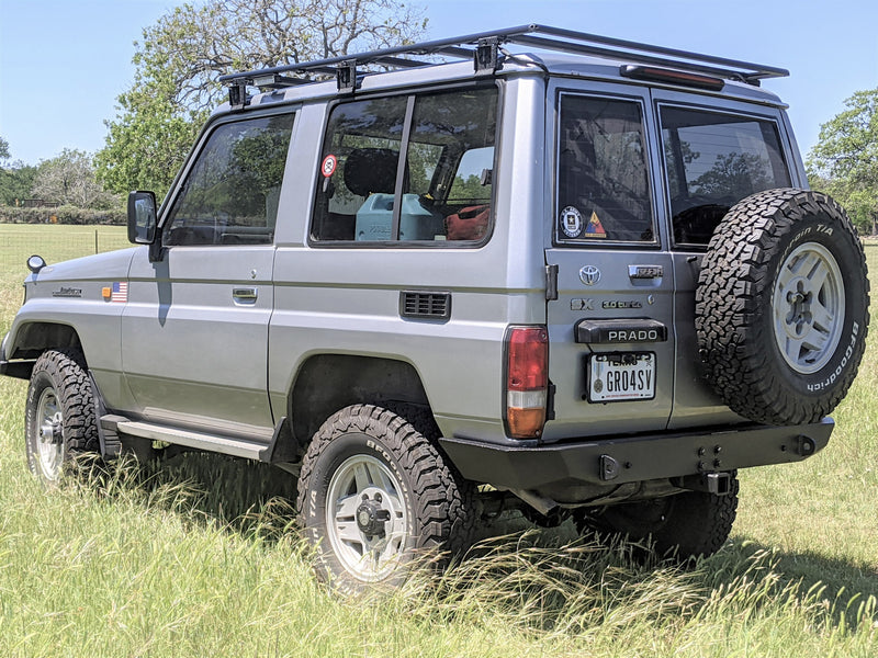 70 Series Land Cruiser High Clearance Rear Bumper Kit - Photo 2