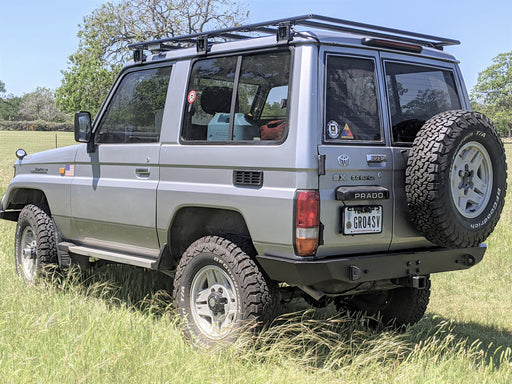 70 Series Land Cruiser High Clearance Rear Bumper Kit - Photo 2
