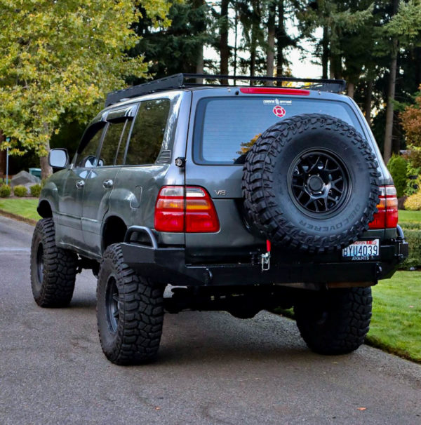 100 Series Land Cruiser High Clearance Rear Bumper Kit - Photo 3