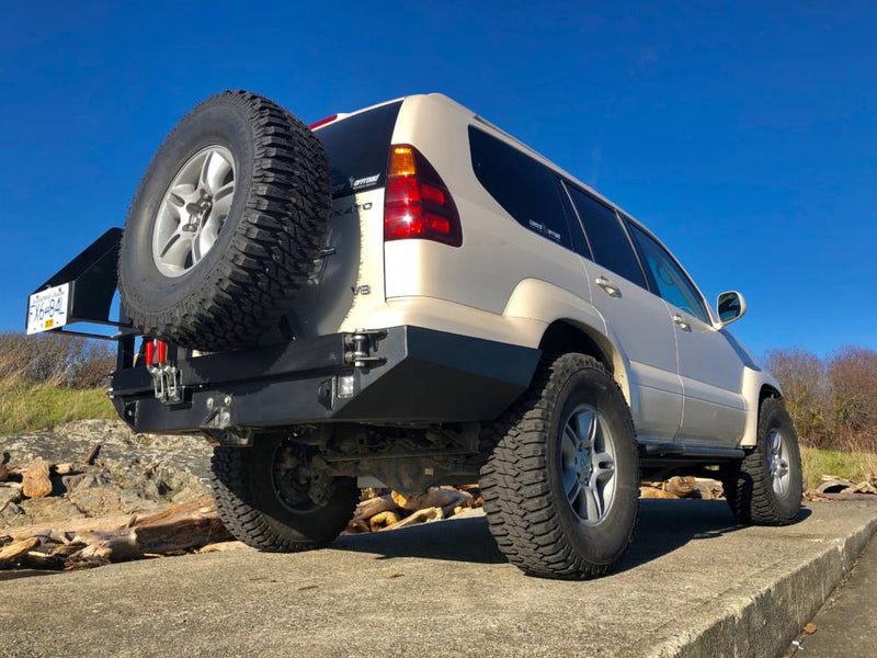 GX470 / Land Cruiser Prado 120 Low Profile Rear Bumper Kit - Photo 30