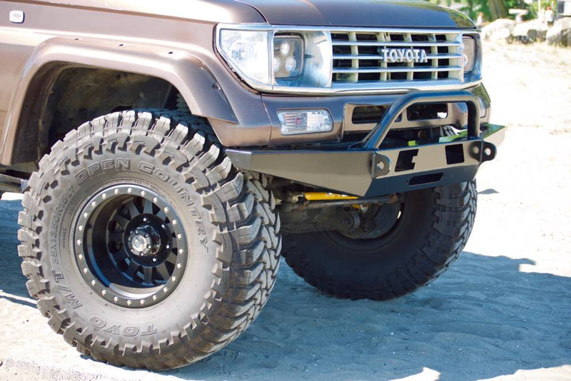 70 Series Land Cruiser High Clearance Front Bumper Kit - Photo 10