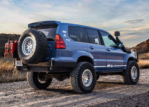 GX470 / Land Cruiser Prado 120 Low Profile Rear Bumper Kit - Photo 1