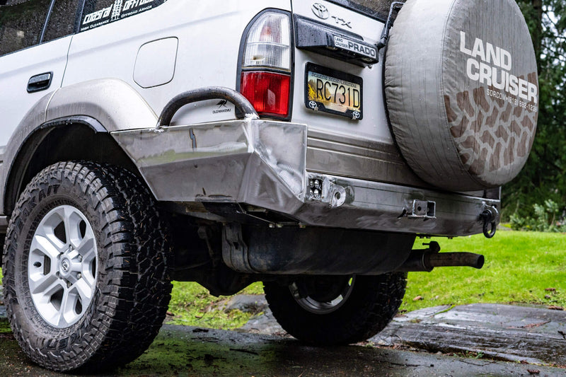 90 Series Land Cruiser High Clearance Rear Bumper Kit - Photo 9