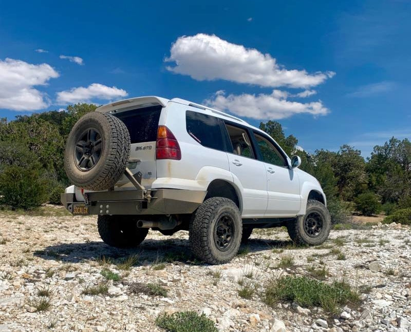 GX470 / Land Cruiser Prado 120 Low Profile Rear Bumper Kit - Photo 35