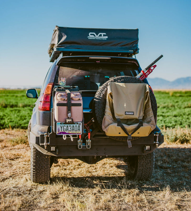 GX470 / Land Cruiser Prado 120 Low Profile Rear Bumper Kit - Photo 17