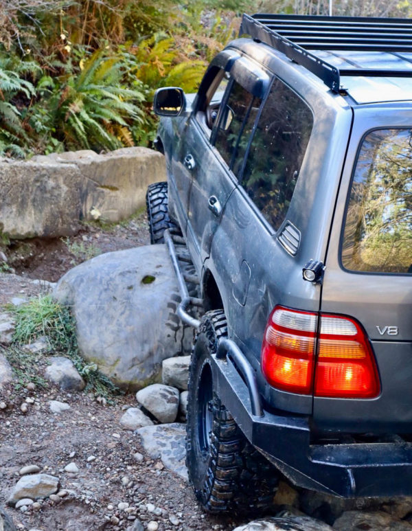 100 Series Land Cruiser High Clearance Rear Bumper Kit - Photo 5